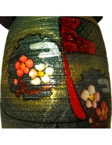 Kokeshi doll - Shunko. Traditional Japanese wooden dolls.