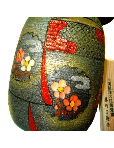 Kokeshi doll - Shunko. Traditional Japanese wooden dolls.