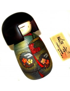 Kokeshi doll - Shunko. Traditional Japanese wooden dolls. 2