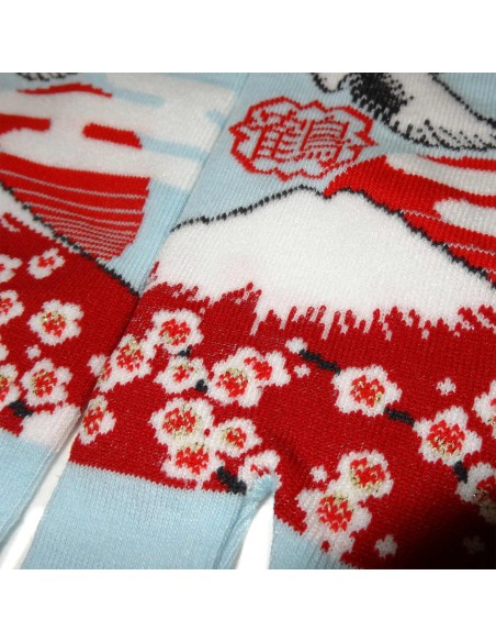 Chaussettes japonaises Tabi - Du 35 au 39 - Tsuru Fuji. Chaussettesà orteils séparés. Chaussettes japonaises Tabi - Du 35 au 39 - Tsuru Fuji. Chaussettesà orteils séparés.