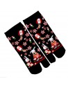 Tabi socks - Size 35 to 39 - Usagi Hanami print. Split toes socks.