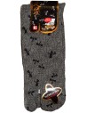 Short crew Tabi socks - Size 39 to 43 - Asa no Ha and dragonflies print