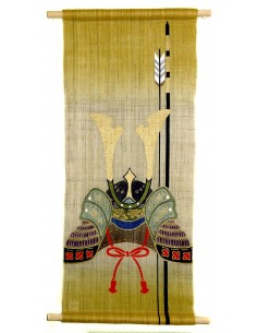Hanging tapestry - Kabuto - 30x71