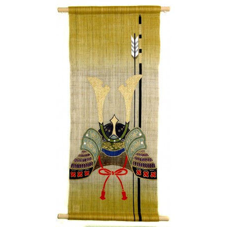 Hanging tapestry - Kabuto - 30x71