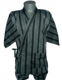Jinbei 92 night blue - M size - Cotton and Linen