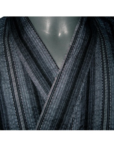 Jinbei 92 night blue - M size - Cotton and Linen