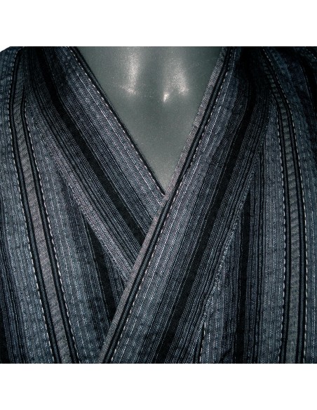 Jinbei 92 night blue - M size - Cotton and Linen Jinbei 92 night blue - M size - Cotton and Linen