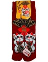 Split toes Tabi socks - Size 35 to 39 - Manekineko prints