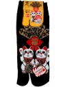 Split toes Tabi socks - Size 35 to 39 - Manekineko prints