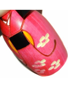 Kokeshi doll - Spring breeze. Japanese wooden dolls. 2