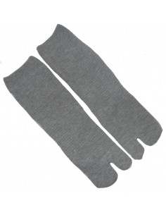 Chaussettes Tabi mi-mollet - Du 38 au 38 - Antidérapants couleur unie 2