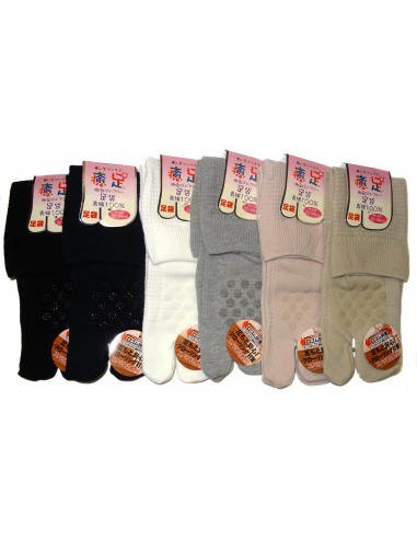 Crew Tabi socks - Size 35 to 38 - Non skid solid color