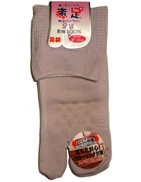 Crew Tabi socks - Size 35 to 38 - Non skid solid color