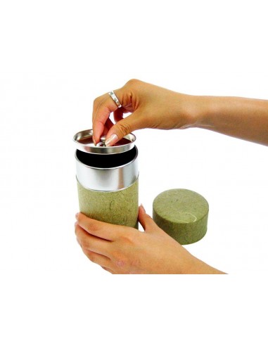 Airtight tea canister - Washi