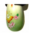 Kokeshi doll - Butterfly. Japanse craft wooden dools.