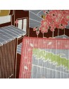 Furoshiki 50x50 Sakura - Tama no Sanpo. Japanese cloths and fabrics.