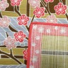 Furoshiki 50x50 Ume  - pruniers issus  et textile japonais.