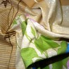 Furoshiki 50x50 beige - Eté. Tissus  et textile japonais.