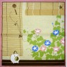 Furoshiki 50x50 beige - Summer. Japanese cloths and fabrics.