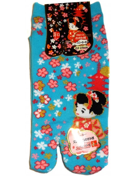 Tabi socks and Japanese socks - Size 35 to 39 - Cute kawaii Maiko Tabi socks and Japanese socks - Size 35 to 39 - Cute kawaii Maiko