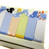 Dolphins sticky bookmarks. JHapanese stationery products.