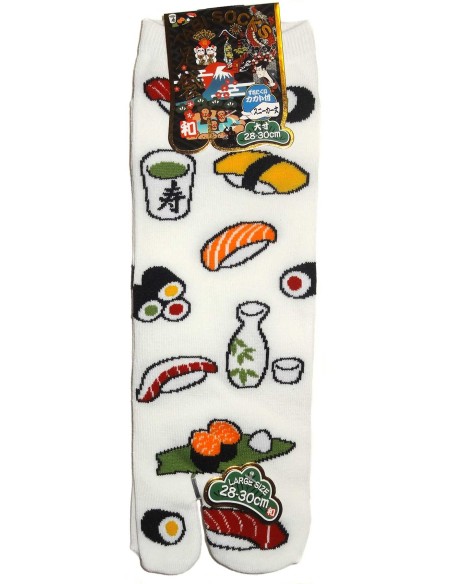 Tabi socks Size 43 to 46 - Sushi & Co. Split toes socks large size Tabi socks Size 43 to 46 - Sushi & Co. Split toes socks large size