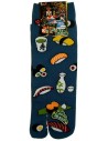 Chaussettes japonaises tabi - Du 43 au 46 - Autour du sushi. Chaussettes orteils grande taille.