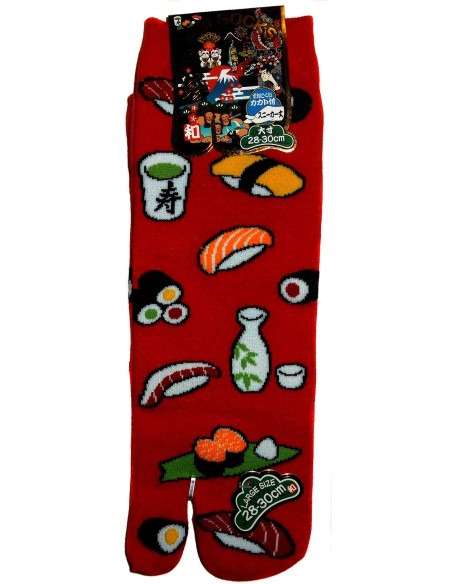 Tabi socks Size 43 to 46 - Sushi & Co. Split toes socks large size Tabi socks Size 43 to 46 - Sushi & Co. Split toes socks large size