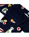 Chaussettes japonaises tabi - Du 43 au 46 - Autour du sushi. Chaussettes orteils grande taille.