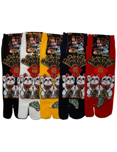 Tabi socks Size 39 to 43 - Maneki Neko