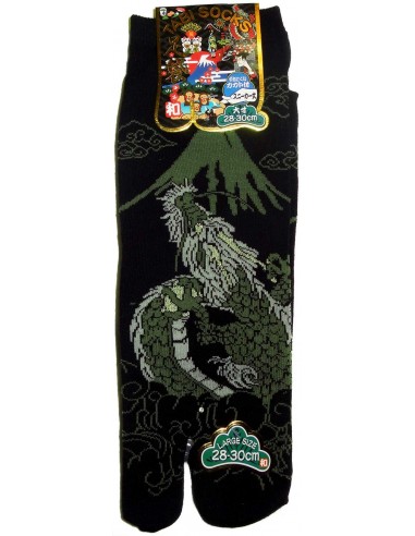 Tabi socks Size 43 to 46 - Dragon and Mount Fuji