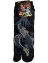 Chaussettes japonaises tabi - Du 43 au 46 - Motifs de Dragon et Mont Fuji