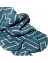 Tabi socks Size 43 to 46 - Fusuma Gara. Large size split toes socks