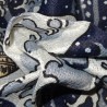 Polyester Noren - Hokusaï's Great Wave. Japanese curtains