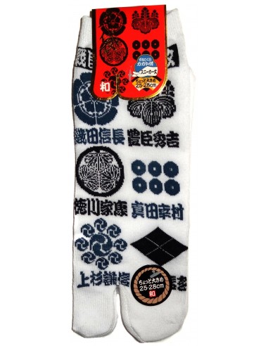Tabi socks Size 39 to 43 - Kamon prints