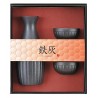Ensemble à saké Tetsuhai. Céramique et poterie japonaise.