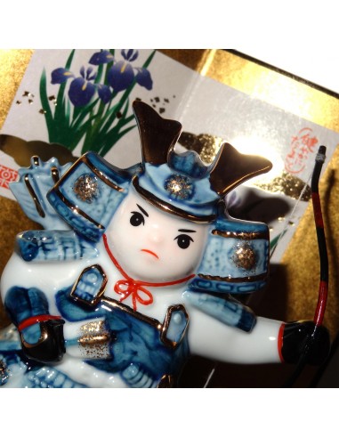 Archer samurai doll - Boys festival. Japanese decoration products.