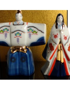 Couple impérial - Hinamatsuri Tachibina. Objets japonais de décoration. 2