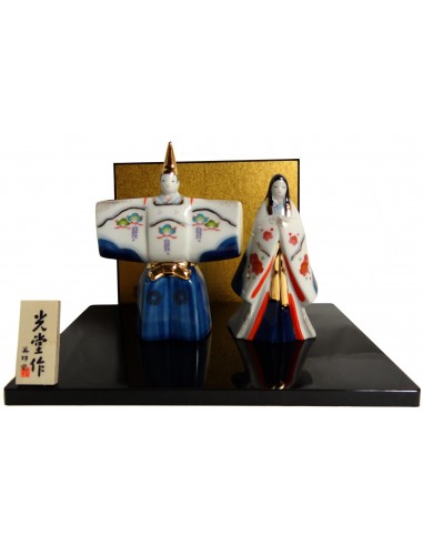 Couple impérial - Hinamatsuri Tachibina. Objets japonais de décoration.