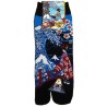 Japanese Tabi split toes socks - Size 39 to 43 - Maiko and great wave. 