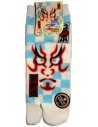 Tabi socks Size 39 to 43 - Kabuki mask