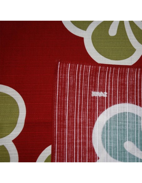 Furoshiki Japanese cloth 90x90 red - Ôume Furoshiki Japanese cloth 90x90 red - Ôume