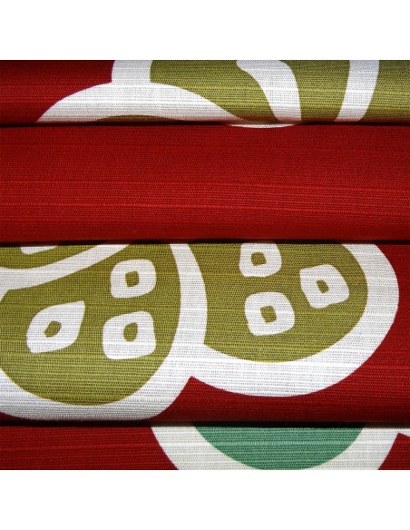 Furoshiki Japanese cloth 90x90 red - Ôume Furoshiki Japanese cloth 90x90 red - Ôume