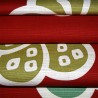 Furoshiki 90x90 rouge - Ôume. Tissus et textile japonais