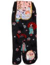 Chaussettes japonaises Tabi - Du 35 au 39 - Geisha et chats. Chaussettes orteils japonaises.