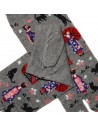 Chaussettes japonaises Tabi - Du 35 au 39 - Geisha et chats. Chaussettes orteils japonaises.