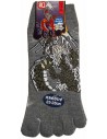 5-toes socks Size 39 to 43 - Dragon and Mount Fuji. Split toes socks.