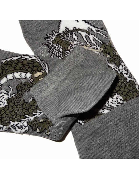 Chaussettes 5 orteils - Du 39 au 43 - Dragon et Mont Fuji. Chaussettes à orteils séparés. Chaussettes 5 orteils - Du 39 au 43 - Dragon et Mont Fuji. Chaussettes à orteils séparés.