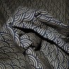 Japanese cloth 52x52 night blue - Seigaha prints