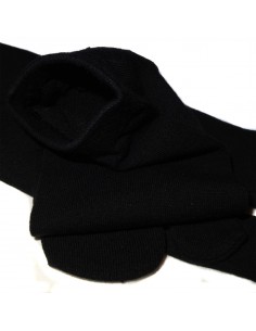 Chaussettes japonaises tabi noires - Pointure 39 à 43 2